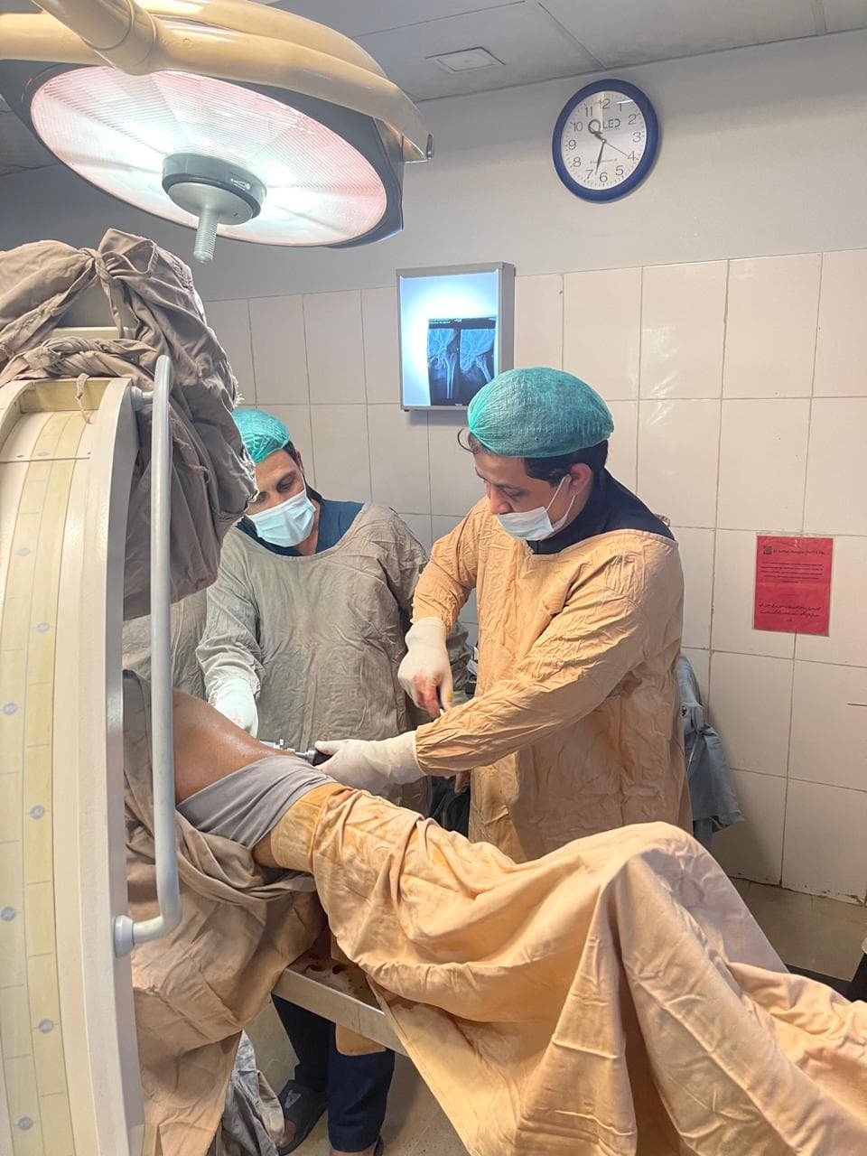 Dr. Saeed Ahmed in clinic